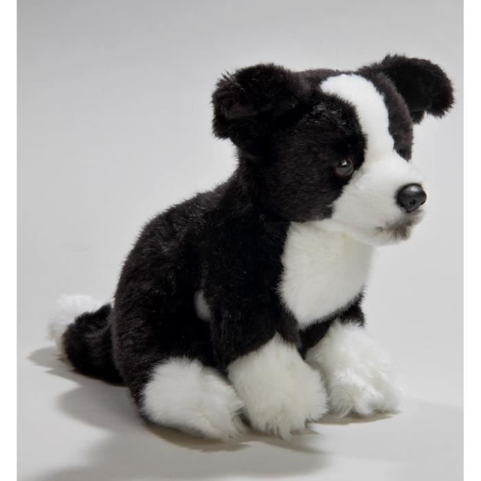 peluche chien border collie