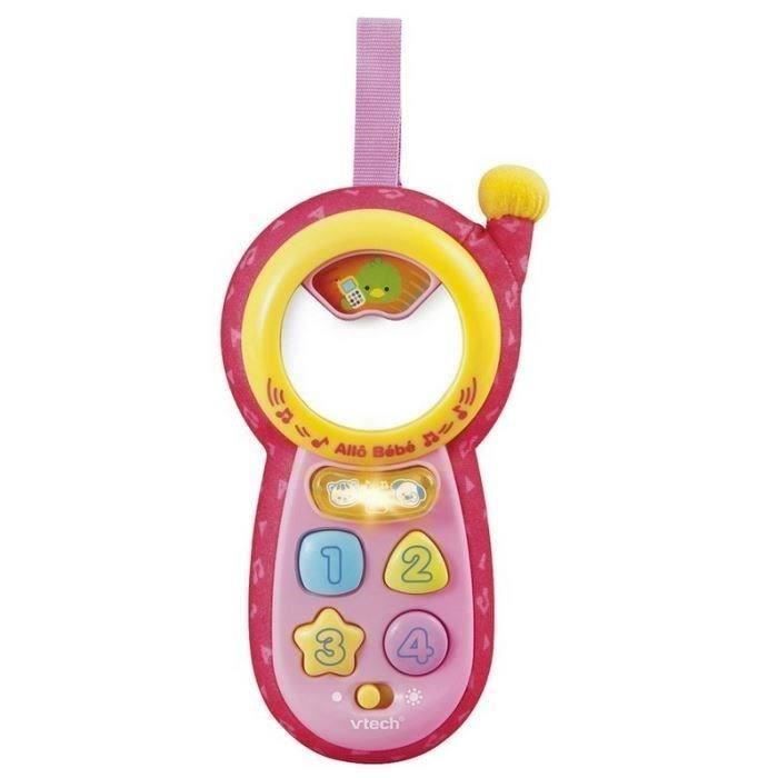 VTECH BABY Téléphone Allô Bébé Rose Achat / Vente