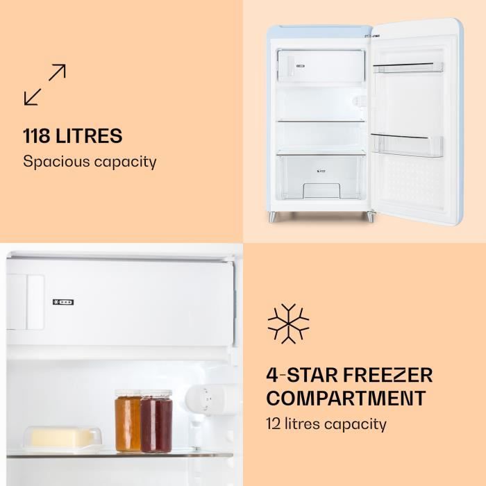 Klarstein Pop Art Réfrigérateur style3