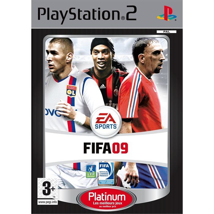 FIFA 09 PLATINUM / JEU CONSOLE PS2 - Achat / Vente jeu ps2 FIFA 09 ...