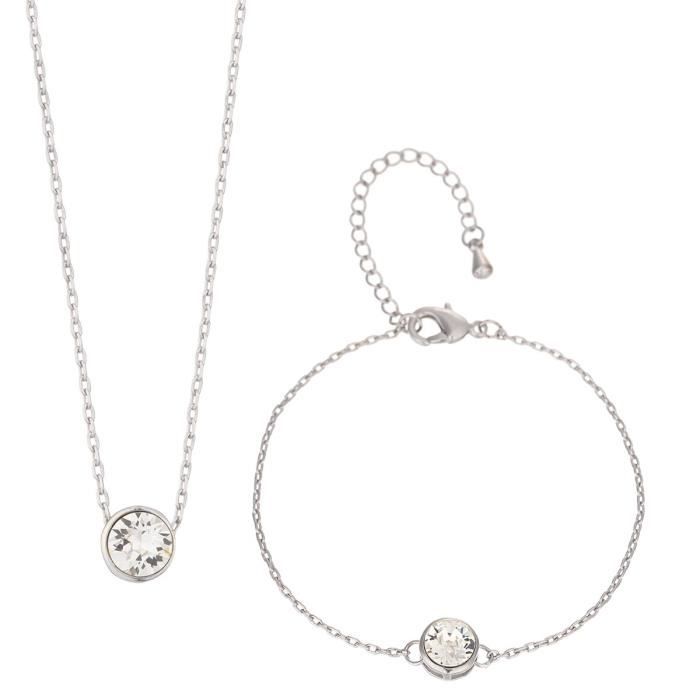 Parure L&R ornée de CRISTAUX SWAROVSKI Femme