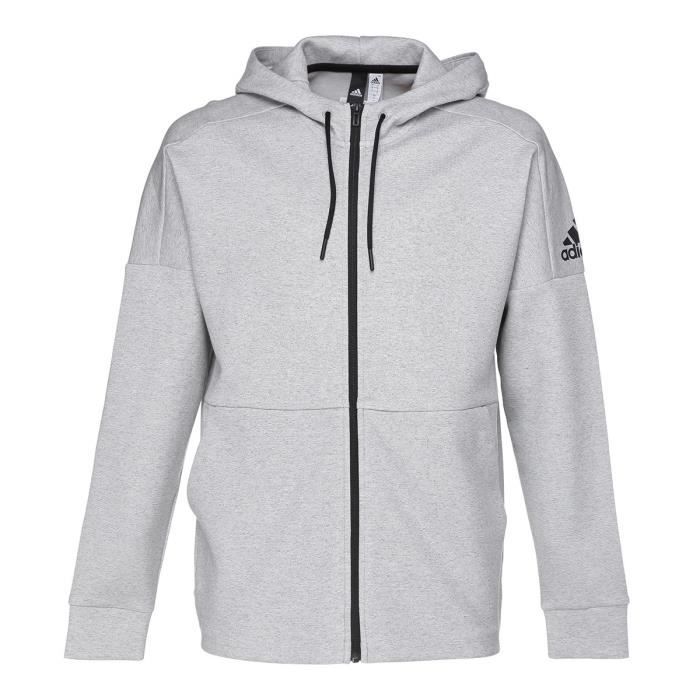 ADIDAS Sweat Id stadium fz - Homme - Gris