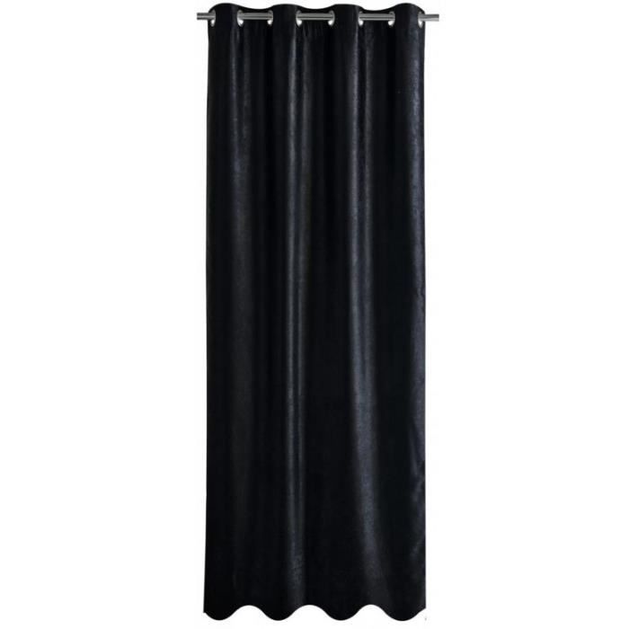 Rideau occultant noir 140x260 - Achat / Vente pas cher Rideau occultant noir 140x260 - Achat / Vente pas cher