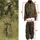 Accessoires camouflage vetement feuilles Des bois