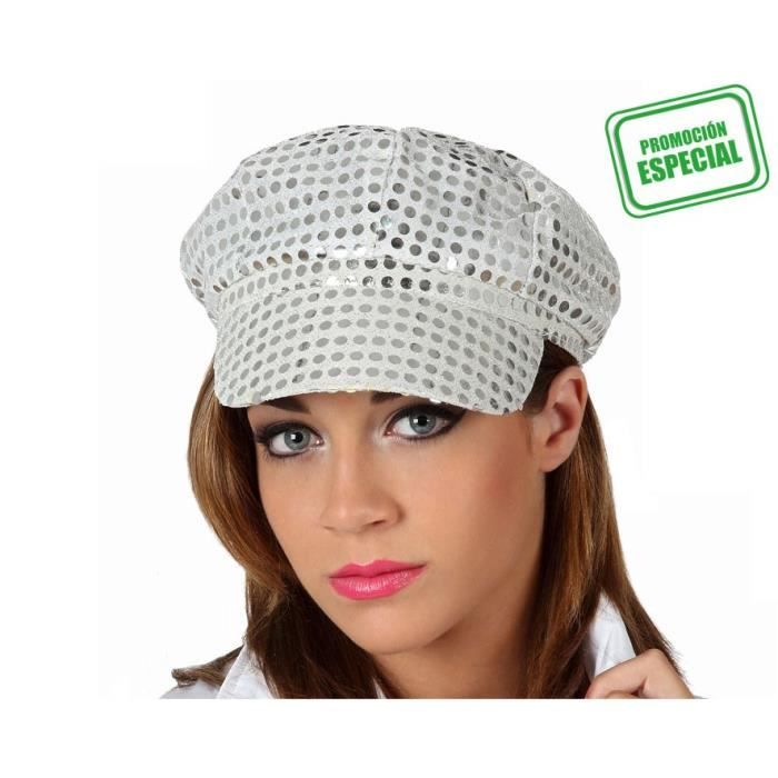ATOSA Casquette Disco Argent