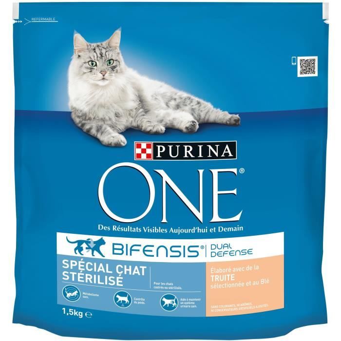 1,5kg Special Chat Sterilise PURINA ONE truite