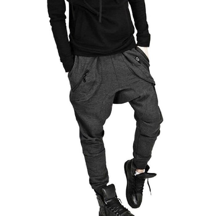PANTALON Minetom Hommes Casual Jogging Sarouel Hip Hop Dans
