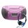 Lecteur CD Stéréo Radio Boxes Filles Enfants Salle