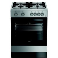 CUISINIÈRE - PIANO Cuisinière gaz BEKO FSG62110DSCS CUISINIÈRE - PIANO Cuisinière gaz BEKO FSG62110DSCS