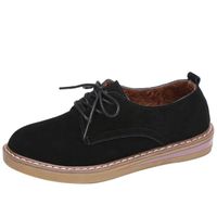 DERBY Femmes Sneakers Oxford Shoes Leather Suede Lace Up DERBY Femmes Sneakers Oxford Shoes Leather Suede Lace Up