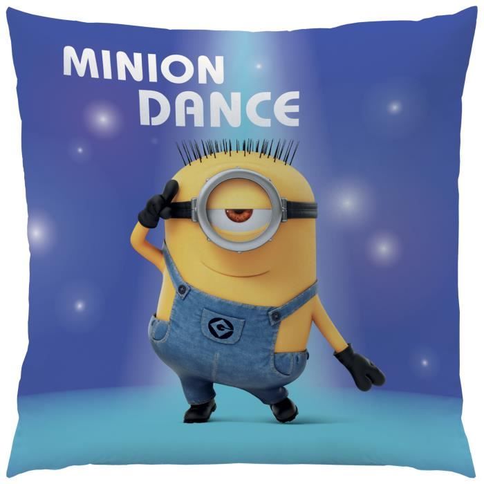 LES MINIONS DANCE Coussin carré 40 x 40 cm