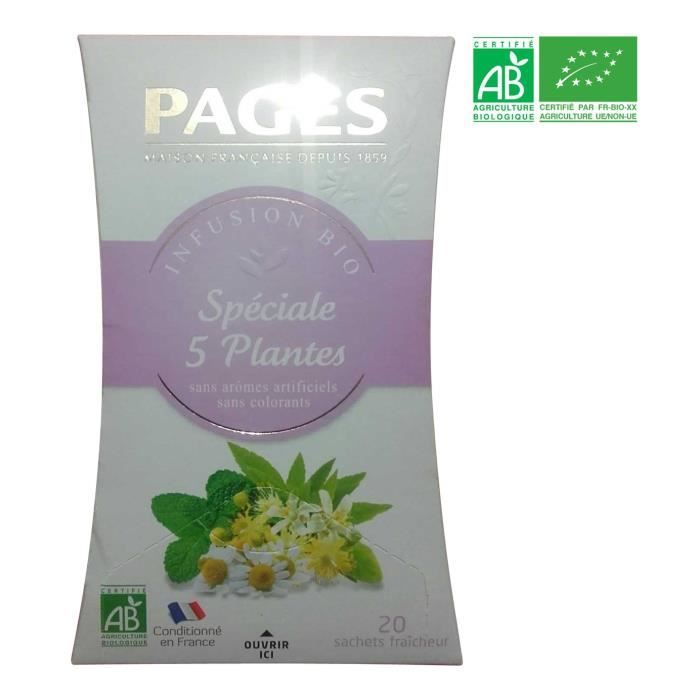 PAGES Infusion Speciales Plantes Bio