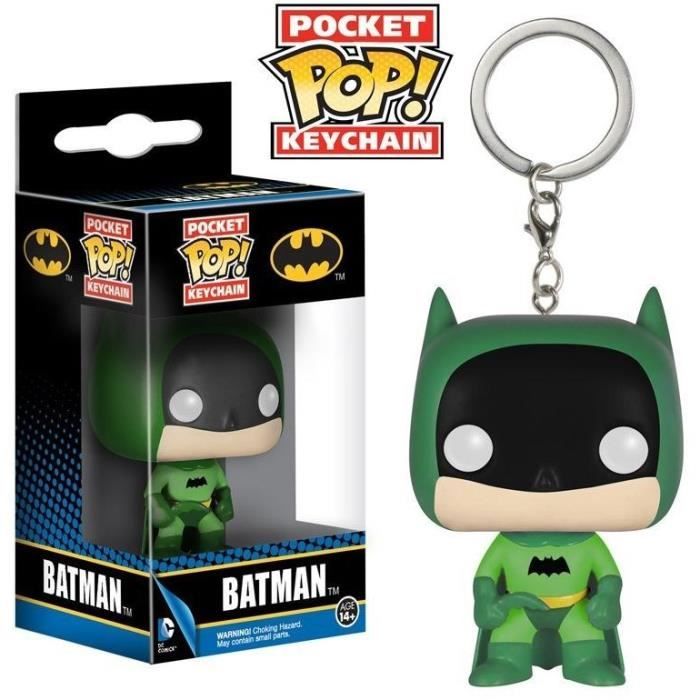 Porte-clé Funko Pocket Pop! Batman: Batman Vert