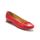 Ballerines cuir grande largeur