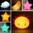 Nuage Jouets Bébé Forme Mini Lumière Lune Étoile Nuit Enfants Soleil OnPk08w