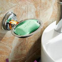 DISTRIBUTEUR DE SAVON 1pc Porte savon stockage amovible ventouse suspend DISTRIBUTEUR DE SAVON 1pc Porte savon stockage amovible ventouse suspend