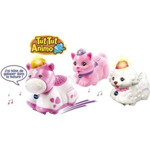 TUT TUT ANIMO Coffret Trio Coquettes (avec chien, chat et cheval)