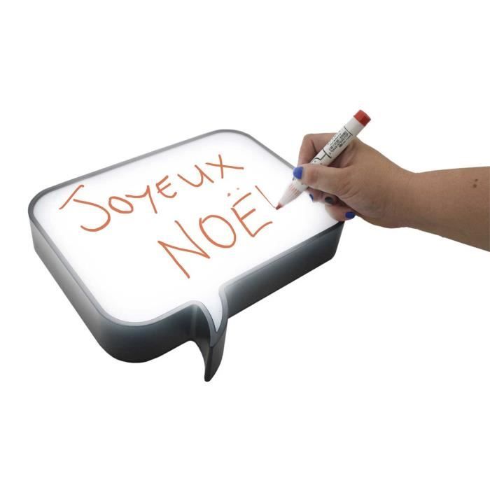 Boîte lumineuse Light Box - 18 LED - 29,5x26 cm - Blanc pur