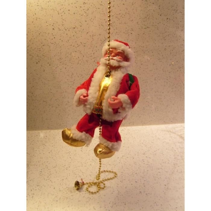 pere noêl sur corde " ( monte et descend sur une chaine ) - Achat pere noêl sur corde " ( monte et descend sur une chaine ) - Achat