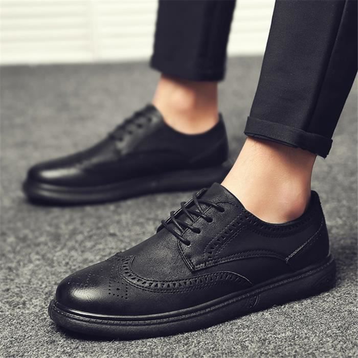 L'usure Respirant Confortable Nouvelle Adulte Résistantes Arrivee Rétro à Hommes Chaussure Derbies Cusselen TfCqHH