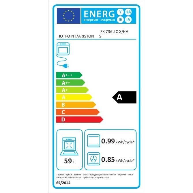  FK 736 J C X/HA S - Four électrique encastrable1