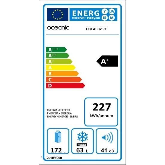  OCEAFC235S Réfrigérateur combiné2