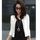 Veste femme Finejo coton mélangé manteau élégant p