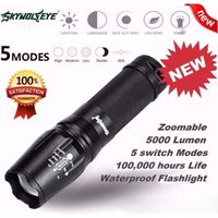 LAMPE DE POCHE 5 000 lumen 5 modes t6 avec zoom g700 lumineuses x LAMPE DE POCHE 5 000 lumen 5 modes t6 avec zoom g700 lumineuses x