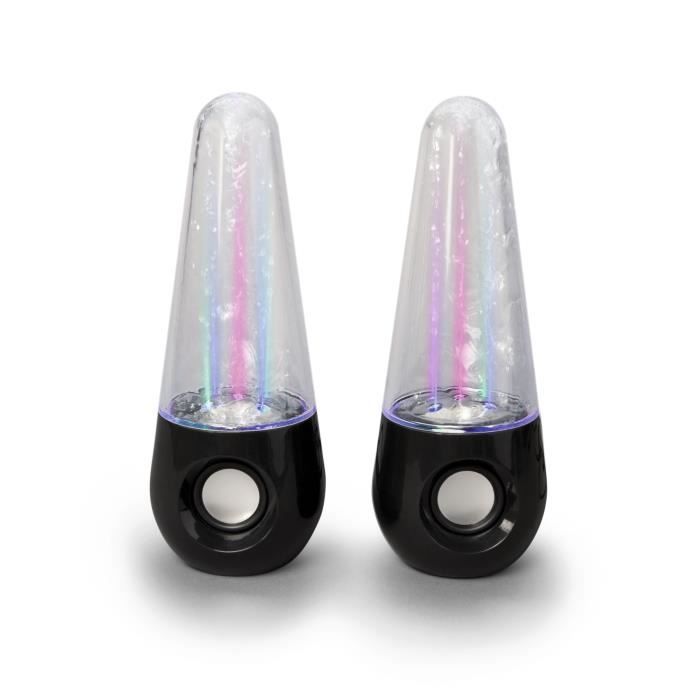 APM Enceintes USB LED & Jets d'eau - 3W x 2