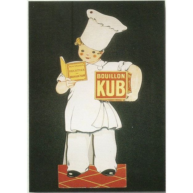 AFFICHE 50X70cm PUBLICITE RETRO BOUILLON KUB Achat / Vente affiche