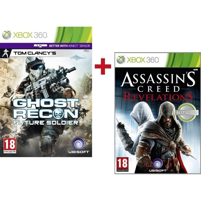 GHOST RECON FUTURE SOLDIER + ASSASSINS CREED   Achat / Vente XBOX 360