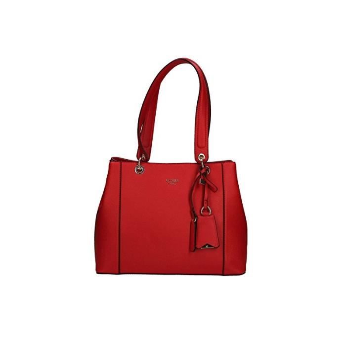 Guess Sac Vente Porté Rouge Achat Main vN8m0wn