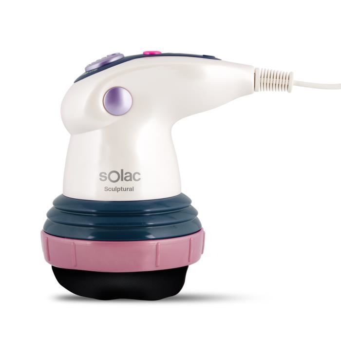 SOLAC Masseur sculptural circulaire anti-cellulite ME7711