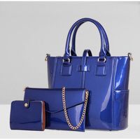 SAC À MAIN Joli Neuf 3 Pièces Sacs En Cuir PU Sac à Main + Ep SAC À MAIN Joli Neuf 3 Pièces Sacs En Cuir PU Sac à Main + Ep