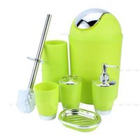 SET ACCESSOIRES 6pcs Set Accessoires Salle de Bain Créatifs Six Co SET ACCESSOIRES 6pcs Set Accessoires Salle de Bain Créatifs Six Co