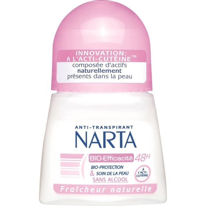 Deodorant Bio-Efficacite Narta - le roll-on de 50 ml