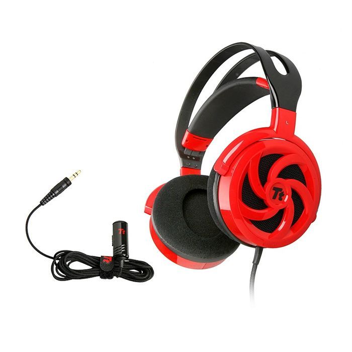 TTesport Shock spin rouge   Achat / Vente CASQUE   MICROPHONE TT