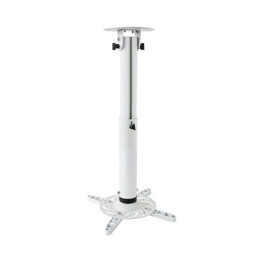 Support Pour Projecteur PUTORSEN - Réglable Plafond/mur, Sans Perçage, Gestion Câbles, Max 10 Kg - Blanc - 3