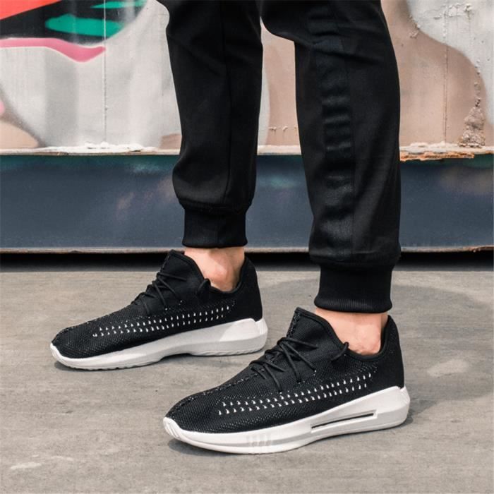 Grande Basket Antidérapant Homme blanc De Personnalité Moccasins Slipon Super Chaussures rouge Luxe Sneakers Orange Marque Taille Loisirs1 0rE1wrq