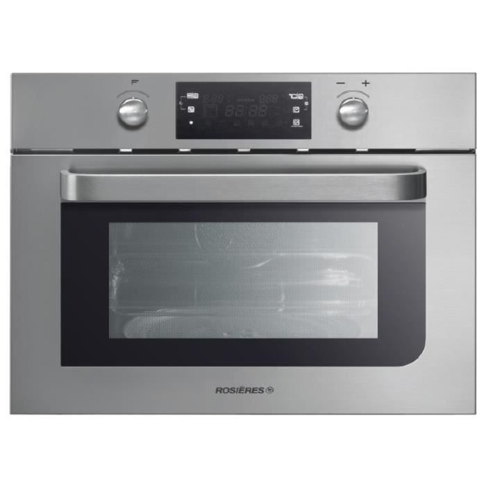 ROSIERES Four Micro Ondes Combiné Intégrable RMC440TX Inox