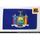 Drapeau New York 150x90cm - new yorkais - Etat amé