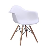 CHAISE Chaise DIMERO CLASSIC-Blanc-Unica CHAISE Chaise DIMERO CLASSIC-Blanc-Unica