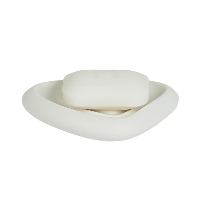 SPIRELLA Porte savon Etna - 3x15x10,5cm - Blanc