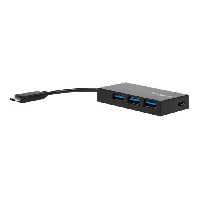 TARGUS HUB USB-C vers 3 ports USB-A & 1 port USB-C - Noir