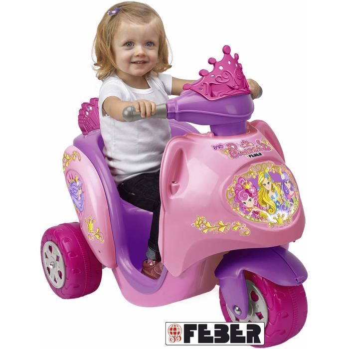 FEBER Scooter Electrique Scooty Princesse 8 Pouces Achat / Vente moto