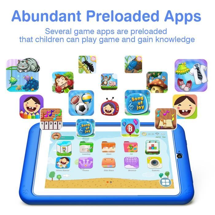 Tablette Enfant Tactile - 7 Pouces - Android 6.02