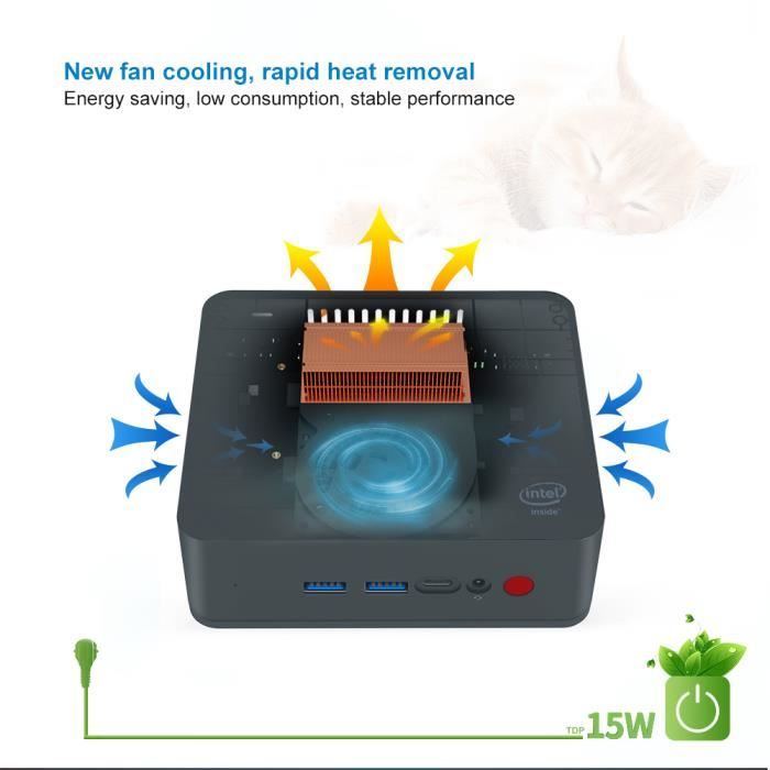 Mini PC Ordinateur-Beelink U55 unitÉ centrale-Windows2