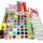 48 Pot Acrylique Poudre Paillettes Décor Gel UV Br