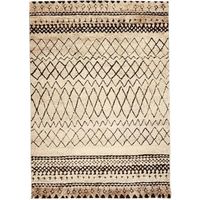TAPIS MAROKKO Tapis de salon 120x170 cm - Beige et Marro TAPIS MAROKKO Tapis de salon 120x170 cm - Beige et Marro