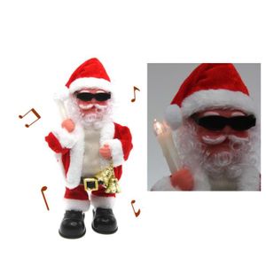 AUTOMATE ET PERSONNAGES Père Noël automate avec bougie LED et cloches , 29